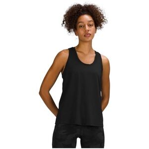 Lululemon Athletica Racerback Tank Top Black Cotton Women's Small